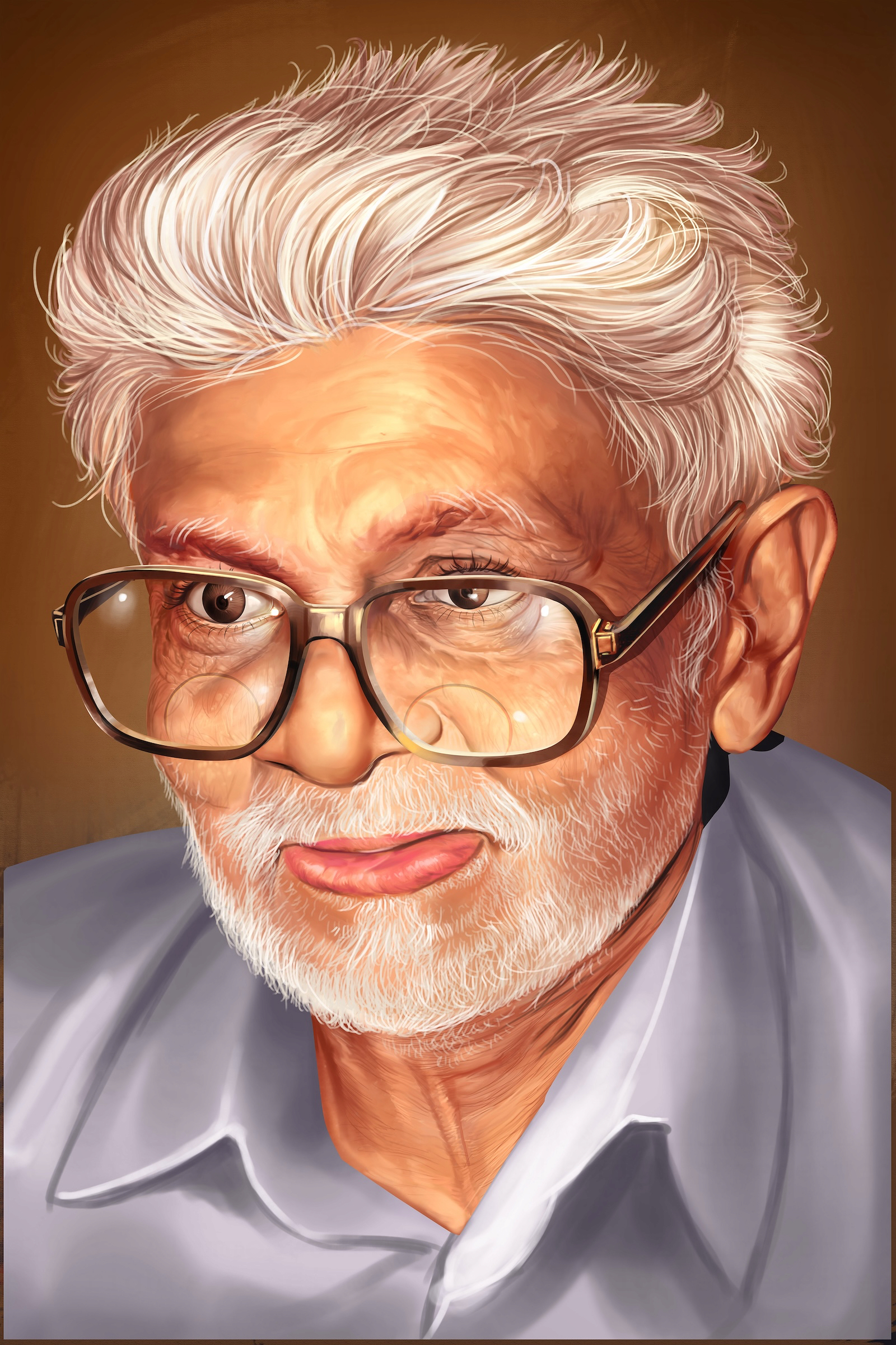 portrait of ap sreedharan channar