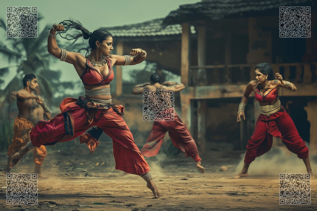 Woman's self defense with kalaripayattu